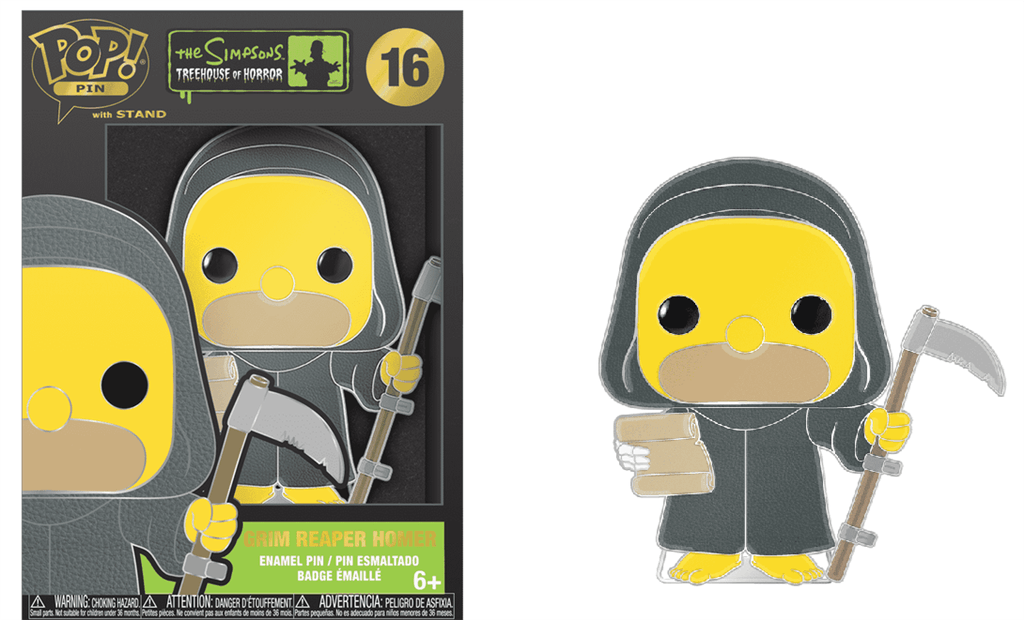 Funko POP Pins: Simpsons - Grim Reaper Homer Funko