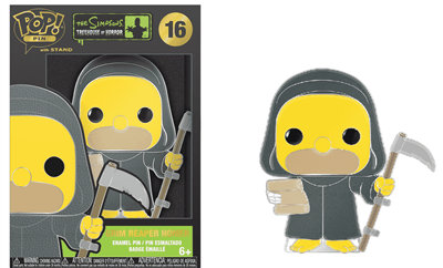 Funko POP Pins: Simpsons - Grim Reaper Homer Funko