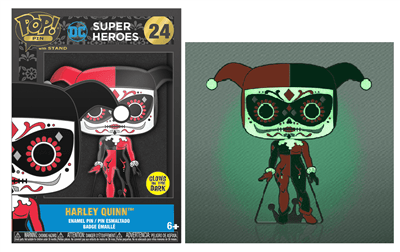 Funko POP Pins: Batman - Harley Quinn (Dia De Los DC) Funko