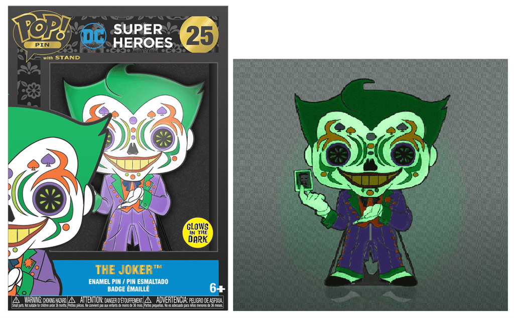 Funko POP Pins: Batman - Joker (Dia De Los DC) Funko