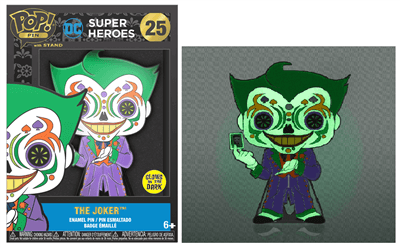 Funko POP Pins: Batman - Joker (Dia De Los DC) Funko