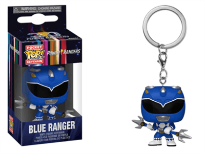 Funko POP Nyckelring: MMPR 30th - Blå Ranger Funko