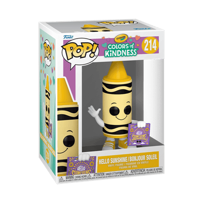 Funko POP Ad Icon: Crayola - Yellow Crayon (Kindness) Funko