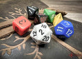 Chessex Nostalgia Opaque Polyhedral 7-Die Set Chessex