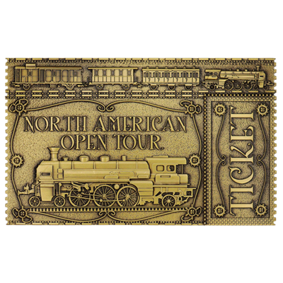 Ticket to Ride - Nordamerikansk Öppen Tour Biljett Fanattik