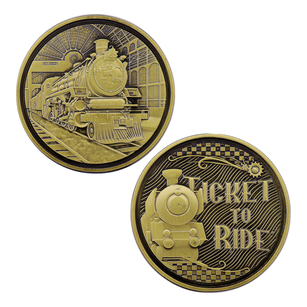 Ticket to Ride Limited Edition Samlarmynt Fanattik