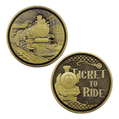 Ticket to Ride Limited Edition Samlarmynt Fanattik