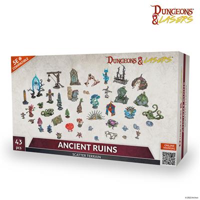 Dungeons & Lasers - Ancient Ruins Scatter Terrain - EN Archon Studio