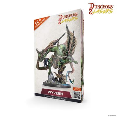 Dungeons & Lasers - Wyvern Figur Archon Studio