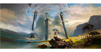 Kraken Wargames Gaming Mat - 3 Schwerter Kraken Wargames