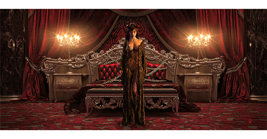 Kraken Wargames Gaming Mat - Ruby Kraken Wargames