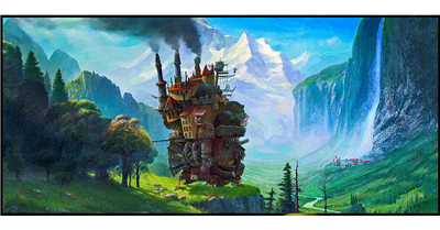 Kraken Wargames Gaming Mat - Wandering Castle Kraken Wargames