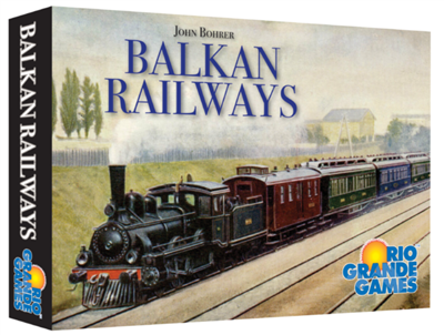 Balkan Railways - Spel för Strategiska Investerare Rio Grande Games