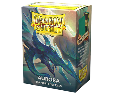 Dragon Shield Sleeves - Matte Standard Size - Aurora (100 Sleeves) Arcane Tinmen