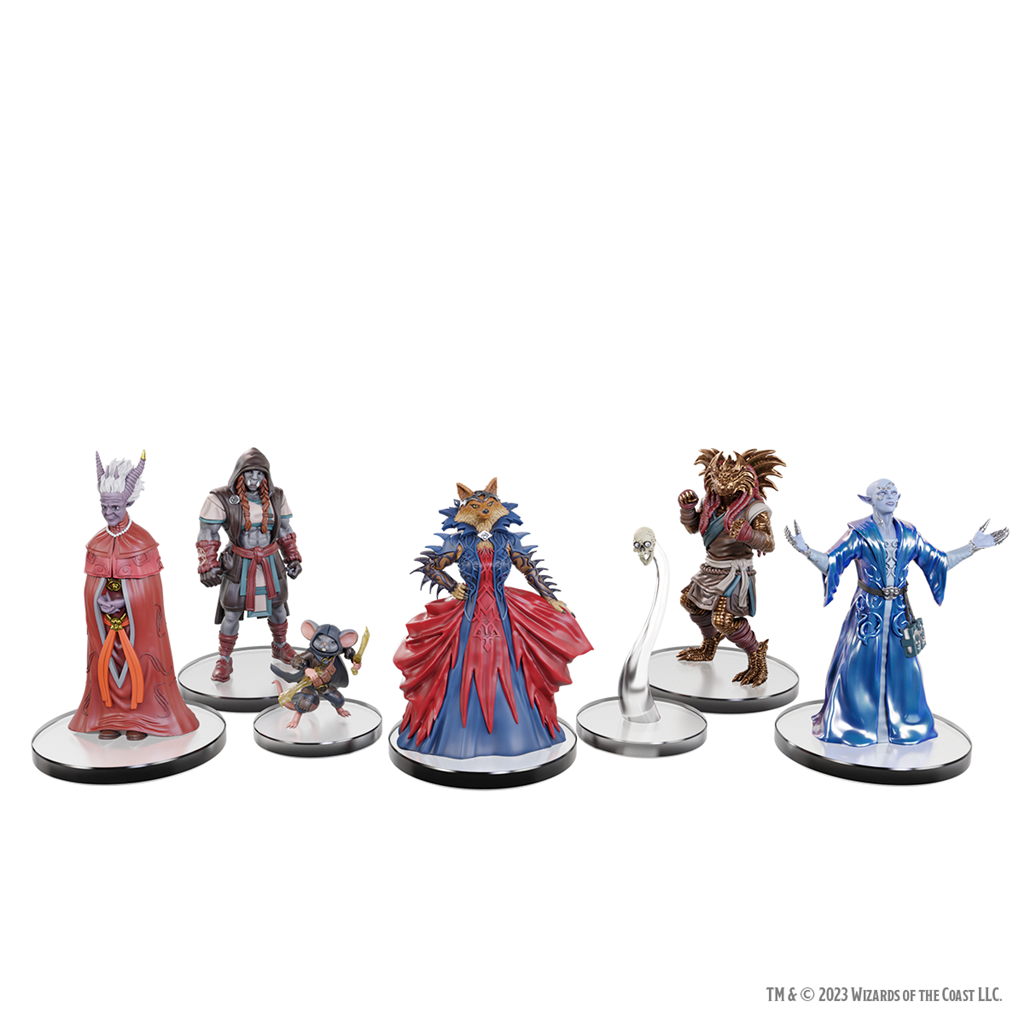 D&D Icons of the Realms: Planescape: Adventures in the Multiverse - Karaktärsminiaturer Boxset