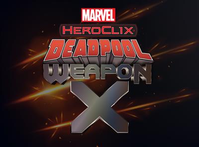 Marvel HeroClix: Deadpool Weapon X Spelkit med Wolverine och Deadpool WizKids/NECA