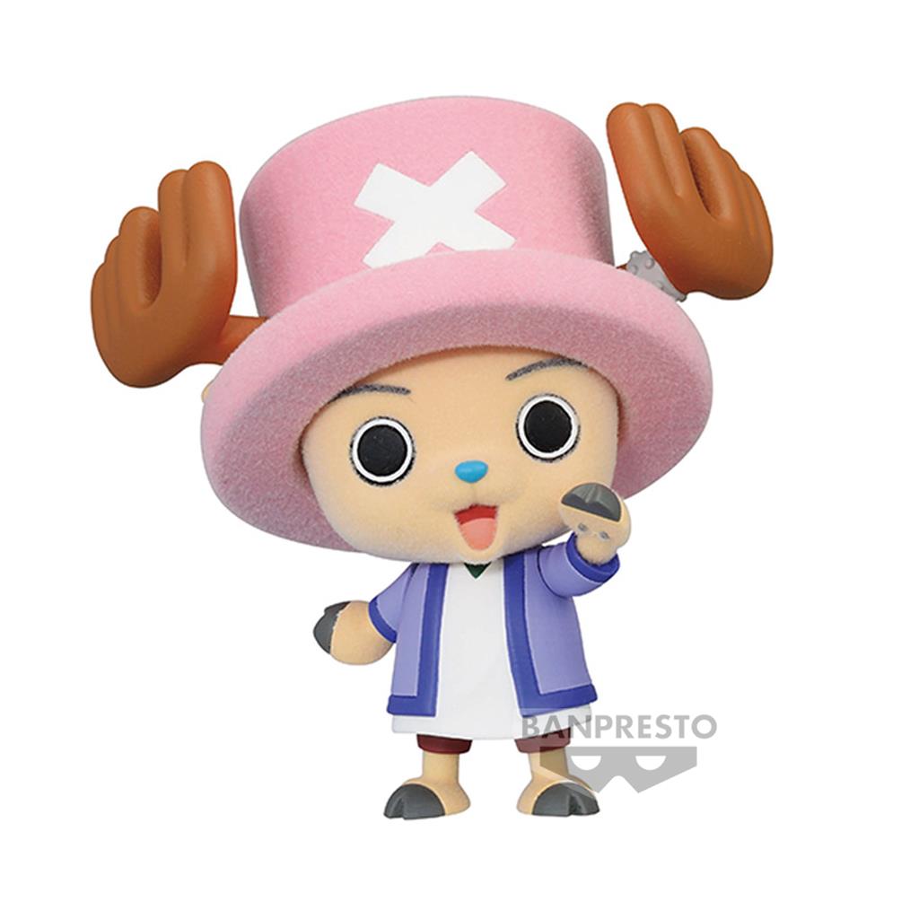 One Piece Fluffy Puffy Chopper & Karoo Figur Bandai