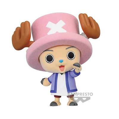 One Piece Fluffy Puffy Chopper & Karoo Figur Bandai