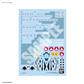 HG 1/100 YF-21 Vatten Decals Bandai
