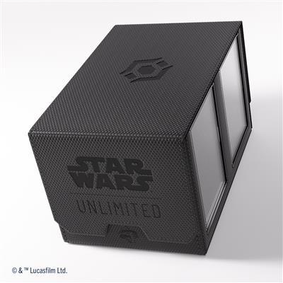 Gamegenic - Star Wars: Unlimited Double Deck Pod - Black Gamegenic