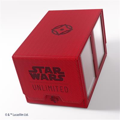 Gamegenic Star Wars: Unlimited Double Deck Pod - Röd Gamegenic