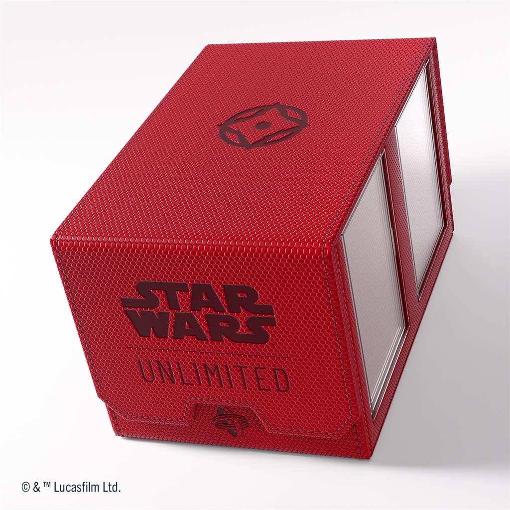 Gamegenic Star Wars: Unlimited Double Deck Pod - Röd Gamegenic