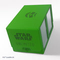 Gamegenic - Star Wars: Unlimited Double Deck Pod - Green Gamegenic
