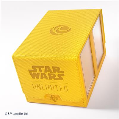 Gamegenic - Star Wars: Unlimited Double Deck Pod - Yellow Gamegenic