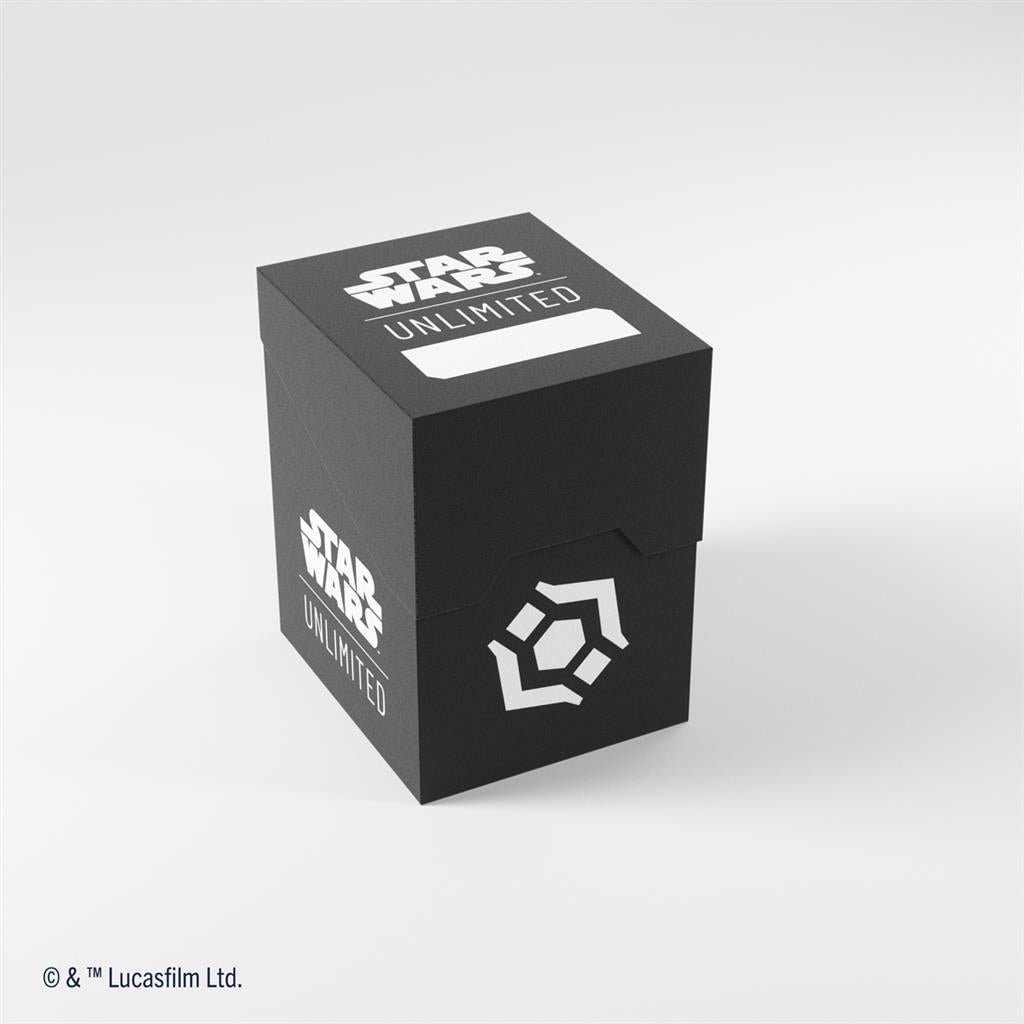 Gamegenic - Star Wars: Unlimited Soft Crate - Black/White Gamegenic