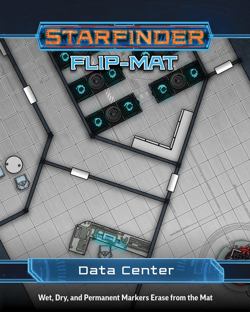 Starfinder Flip-Mat: Data Center Paizo Publishing