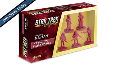 Star Trek: Away Missions - TNG Klingon Away Team: Duras Sisters +3 Gale Force Nine