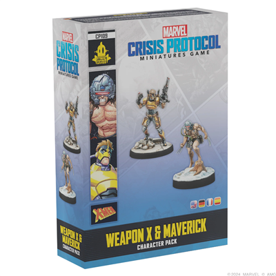 Marvel Crisis Protocol: Weapon X & Maverick - EN/SP/DE/FR Atomic Mass Games