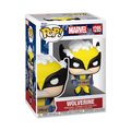 Funko POP Marvel: Holiday - Wolverine w/ Skylt Funko
