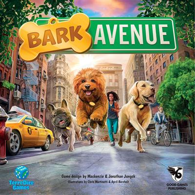 Bark Avenue - Spel för Hundpromenader Good Games Publishing