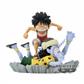 One Piece World Collectable Figur - Luffy vs Arlong Bandai