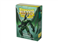 Dragon Shield Dual Matte Japansk Storlek Fodral - Metallic Grön / Power (60 Fodral) Arcane Tinmen