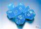 Chessex Frosted Mini-Polyhedral Caribbean Blue/White 7-Die Set Chessex