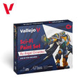 Vallejo Game Color Sci-Fi Paint Set 12 Färger 18 ml Vallejo