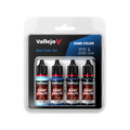 Vallejo Game Color - Blå Färgset 18 ml - 4 färger Vallejo