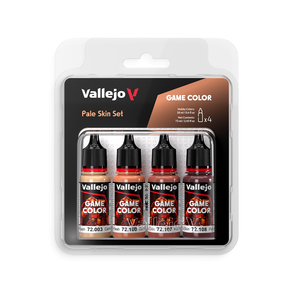 Vallejo Game Color - Pale Skin Set 18 ml Vallejo