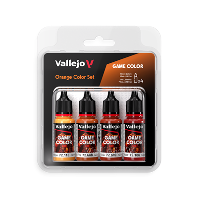 Vallejo Game Color - Orange Color Set 18 ml Vallejo