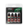 Vallejo Game Color - Grön Färgsats 18 ml Vallejo