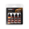 Vallejo - Game Color / 4 färger - Läder Set 18 ml Vallejo