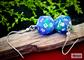 Chessex Hook Örhängen Festive Waterlily Mini-Poly d20 Par Chessex