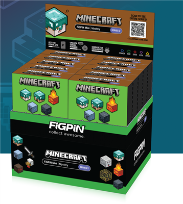 FiGPiN - Minecraft Mystery Minis - Series 2 (30ct) FiGPiN