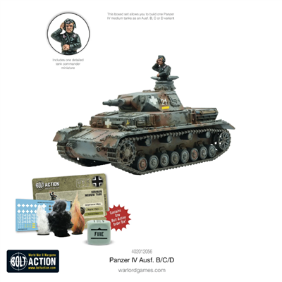 Bolt Action - Panzer IV Ausf. B/C/D - EN Warlord Games
