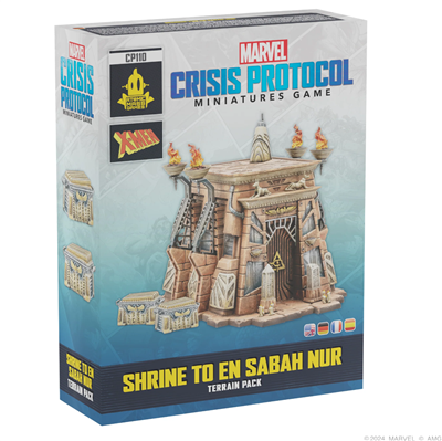 Marvel: Crisis Protocol - Shrine to En Sabah Nur Terrain Pack Atomic Mass Games