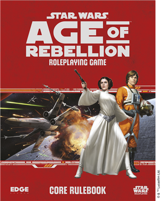 Star Wars: Age of Rebellion - Core Rulebook Edge Studio
