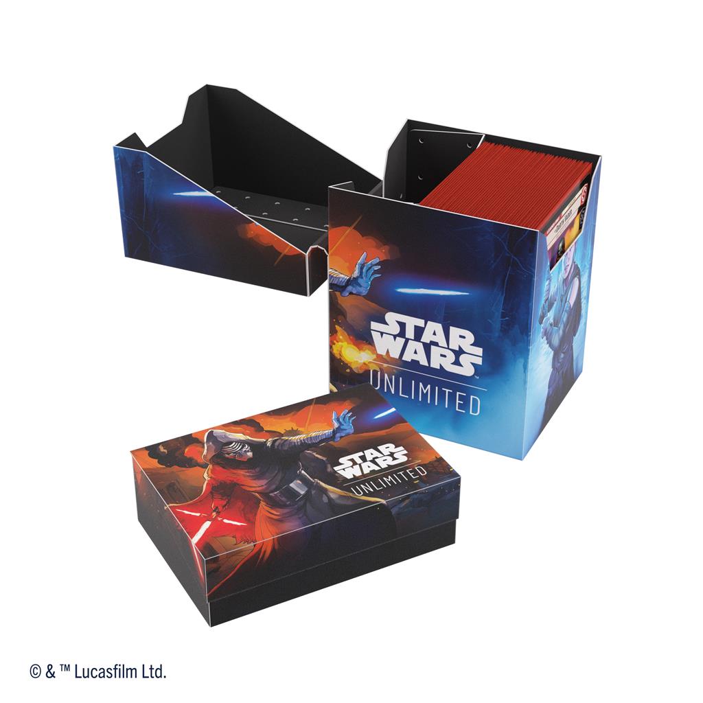 Gamegenic - Star Wars: Unlimited Soft Crate - Rey/Kylo Ren Gamegenic