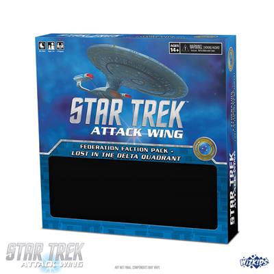 Star Trek Attack Wing: Federation Faction Pack - Lost in the Delta Quadrant WizKids/NECA